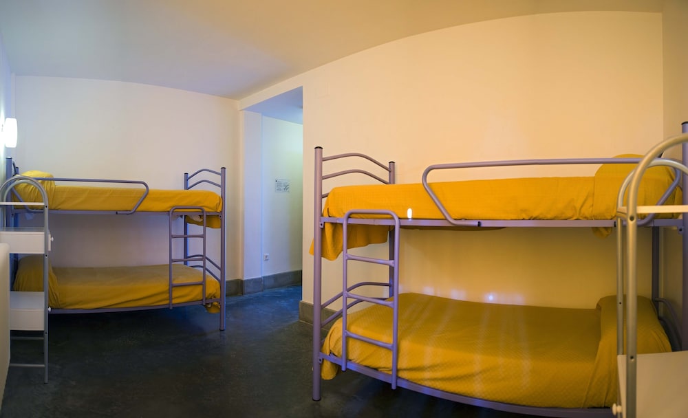 One Bed In A Dorm Room With Shared Bathroom