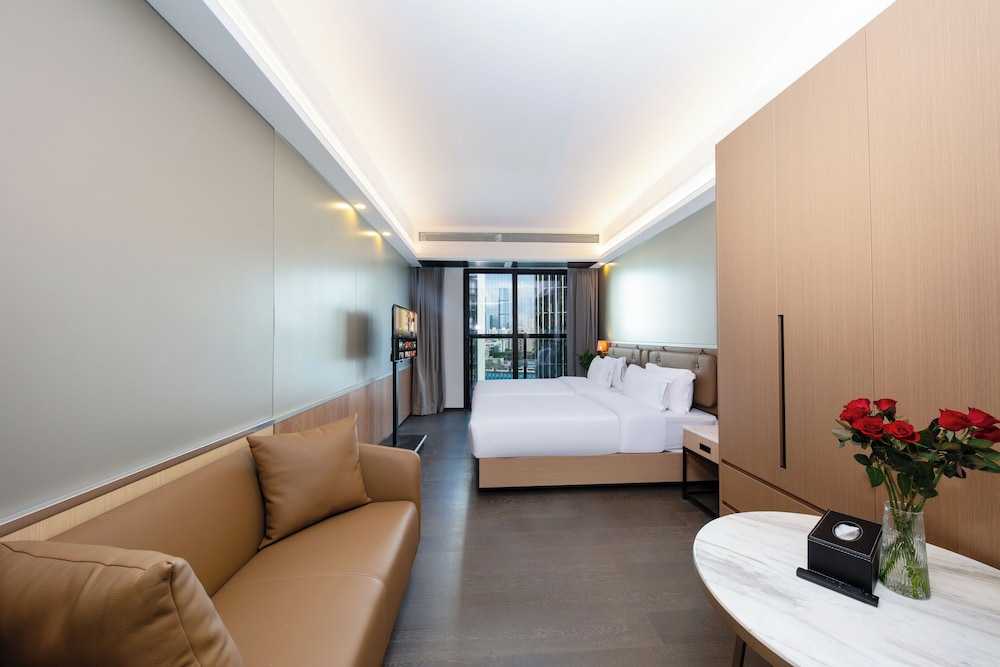 Deluxe City View Twin Room (Smart Guest Control+Refrigerator+Washing Machine)
