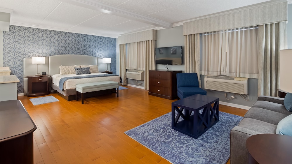 Suite, 1 King Bed, Non Smoking, Refrigerator & Microwave (With Sofabed) - Photo 1
