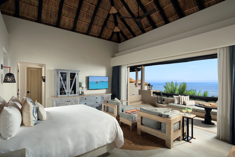 Villa, 2 habitaciones, vista parcial al mar (con piscina de inmersión)