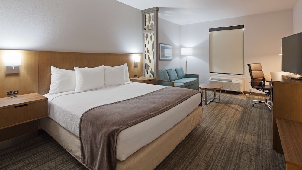 Suite, 1 King Bed, Accessible, Refrigerator & Microwave - Photo 1