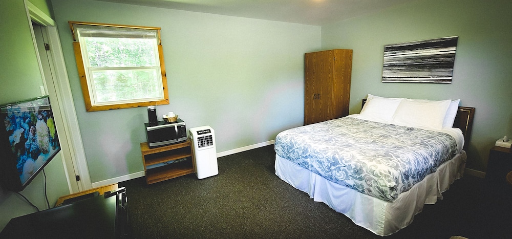 Basic Room, 1 Queen Bed, Non Smoking, Refrigerator & Microwave photo 3