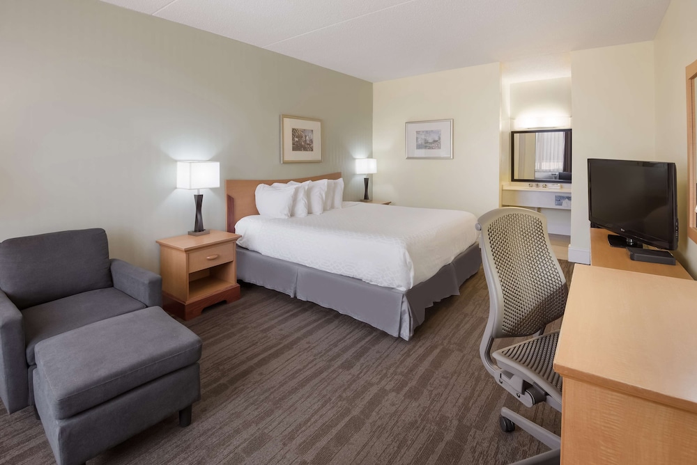 Standard Room, 1 King Bed, Non Smoking, Refrigerator & Microwave - Photo 4
