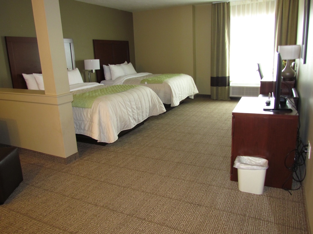 Double Queen Suite with 2 Queen Beds & Sofa Bed photo 1
