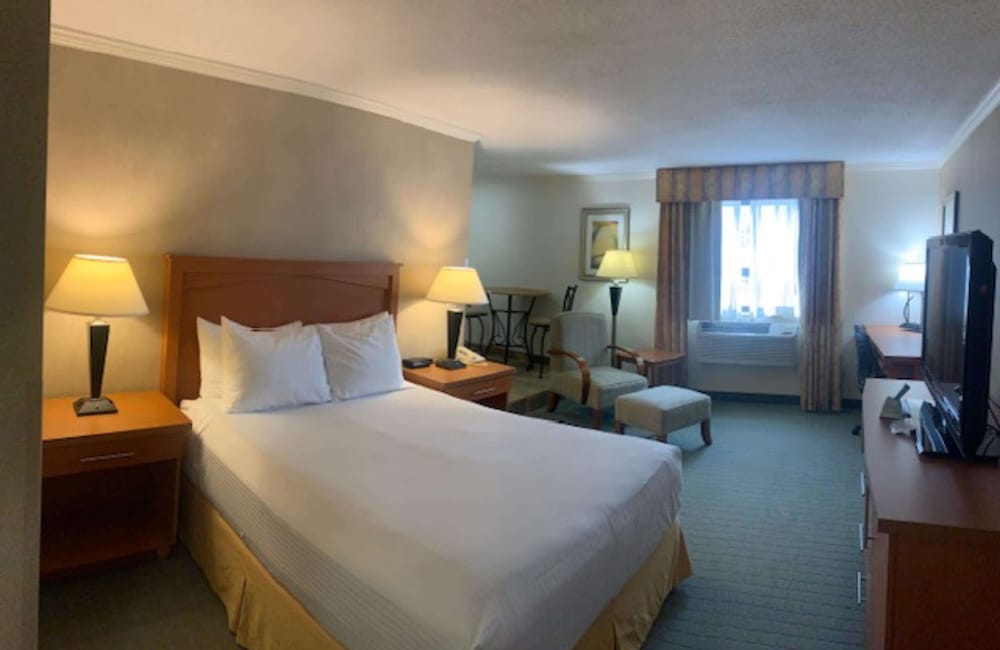 Suite, 1 Queen Bed, Non Smoking, Refrigerator & Microwave photo 3