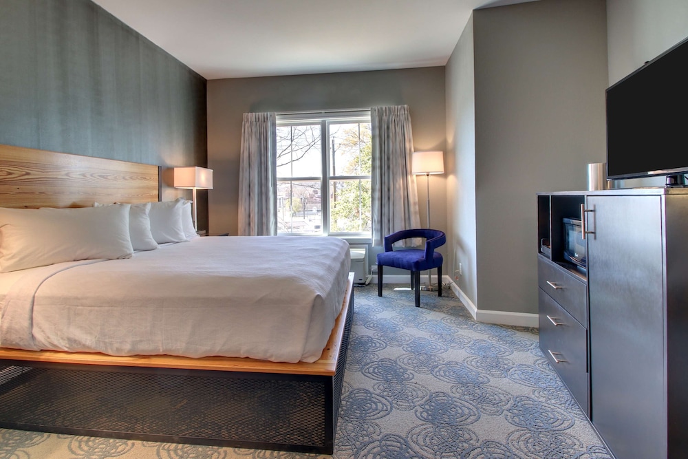 Standard Room, 1 King Bed, Non Smoking, Refrigerator & Microwave - Photo 1