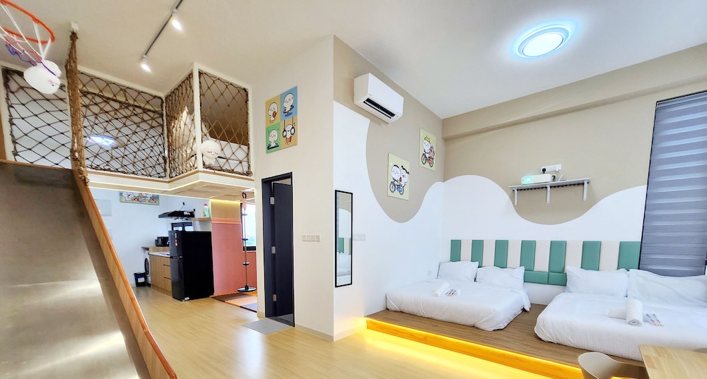 Bluey x Quby Themed Loft Apartment photo 1