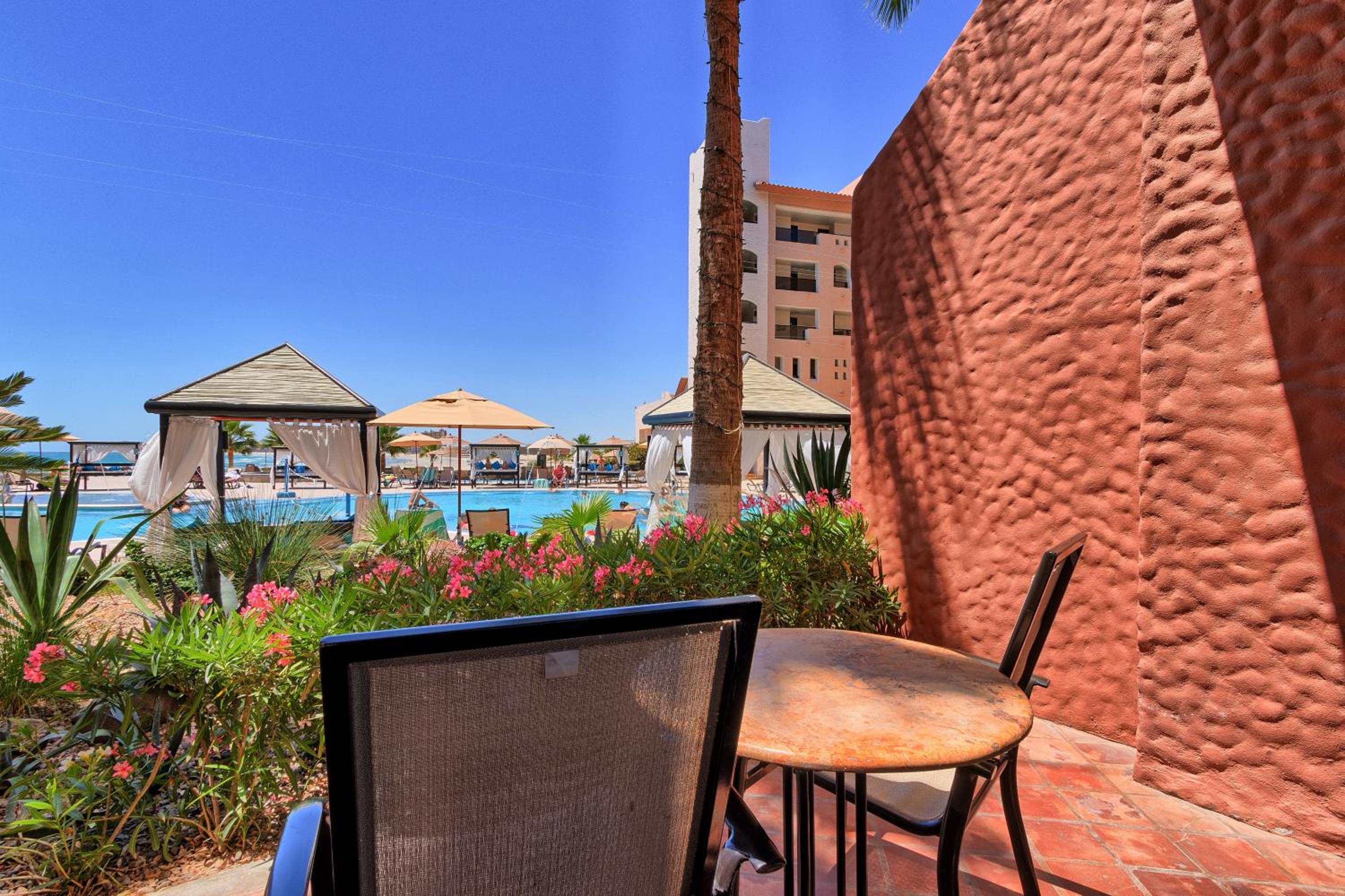Deluxe Room Pool View with Patio 2 Queen Beds - Photo 2