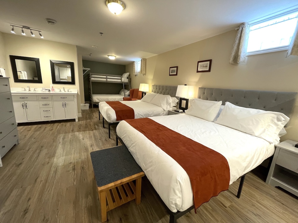 Family Room, Multiple Beds (Basement Stairs Only) photo 1