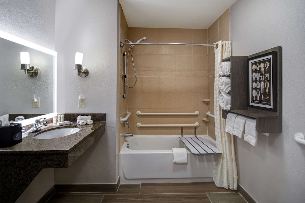 Suite, 1 King Bed, Accessible, Bathtub