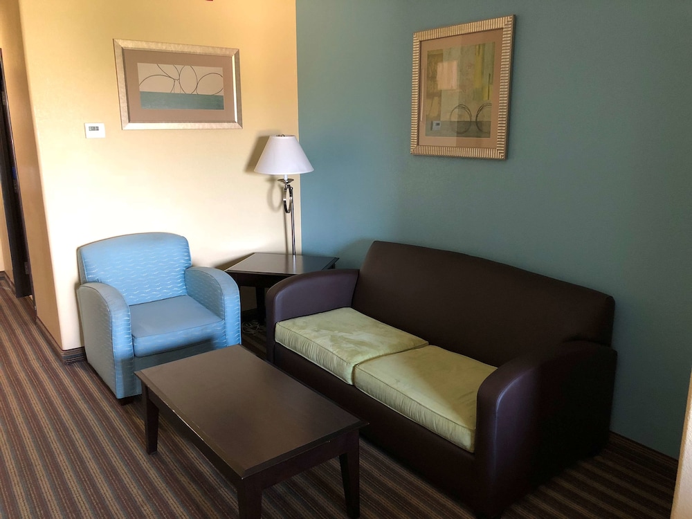 Suite, 1 King Bed, Non Smoking, Refrigerator & Microwave (with Sofabed) photo 3