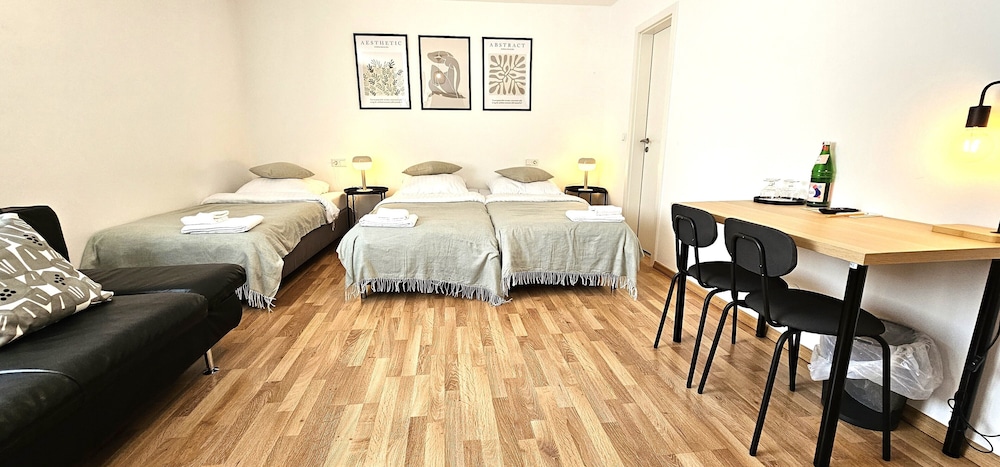 Basic Triple Room, Courtyard View