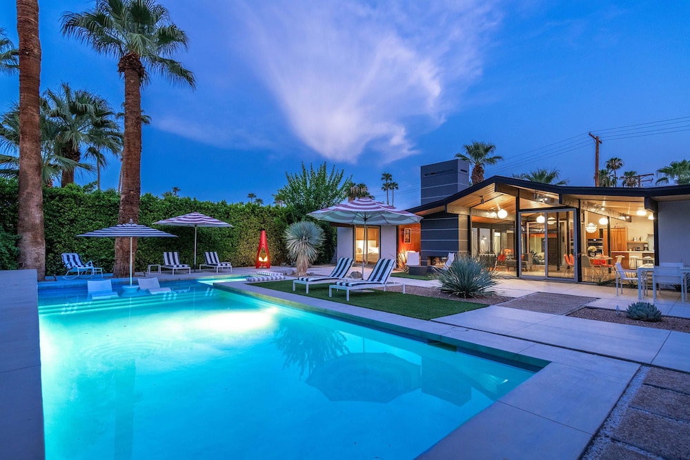 5 Palms Desert Eichler - Mid-century Modern w Pool, Billede 47
