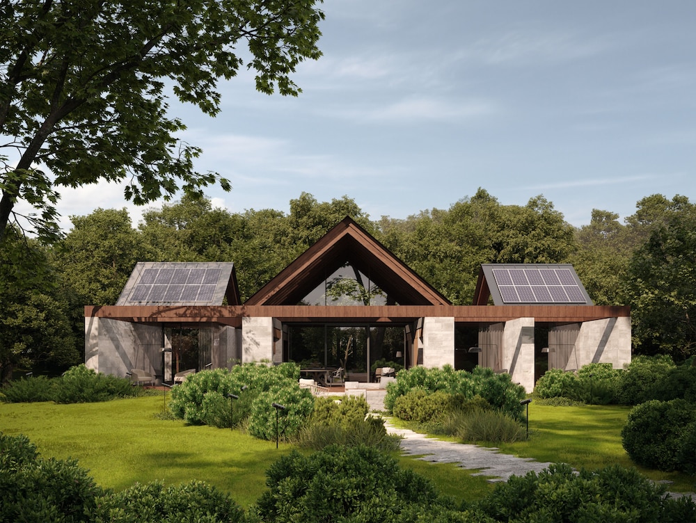 Luxury Villa, 3 Bedrooms, Garden View (Private Sauna)