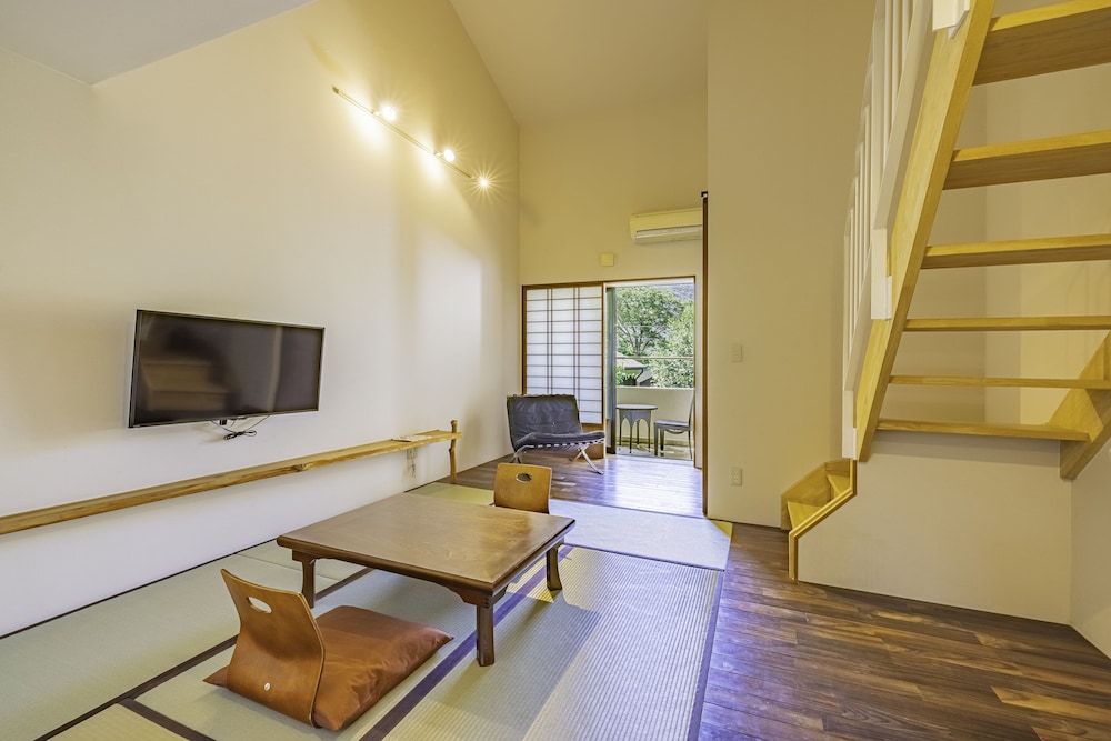 Japanese Style Twin Room with Loft and Private Open-air Bath, Non Smoking (Annex Building)