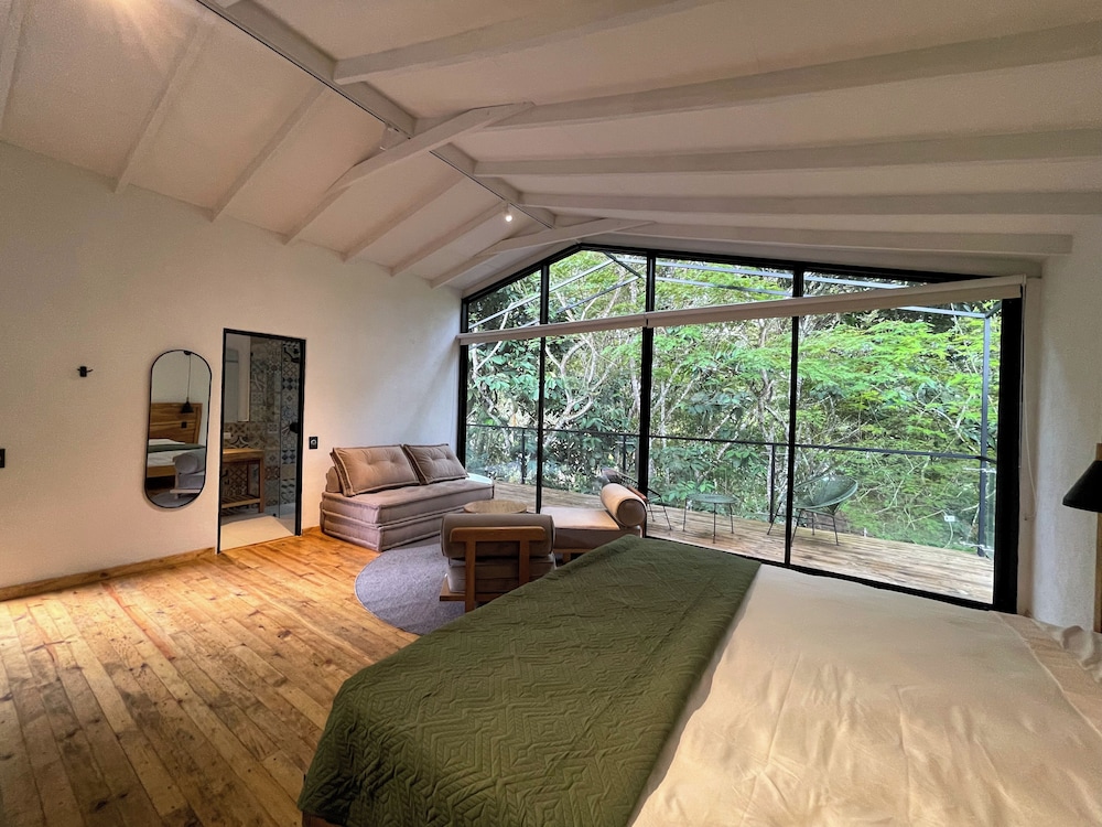 Family Cabin, Balcony, Garden View
