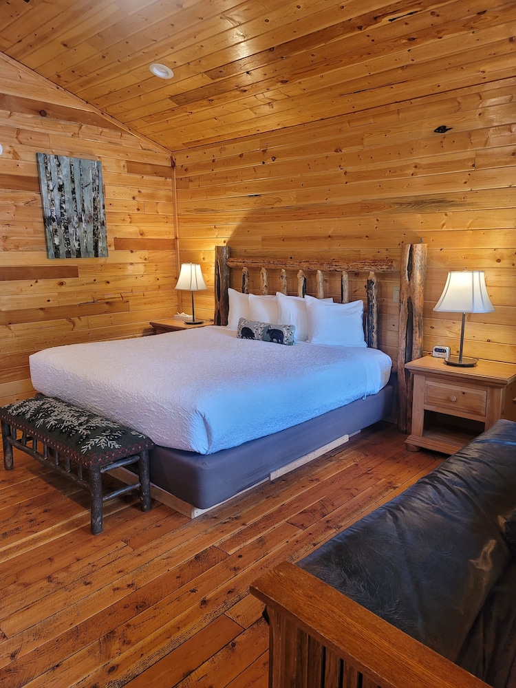 Superior Cabin, 1 King Bed, Mountain View