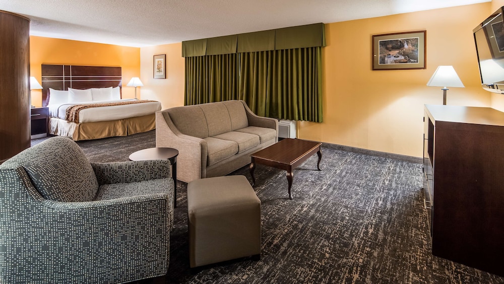 Suite, 1 King Bed, Non Smoking, Jetted Tub (Larger Room;with Sofabed) - Photo 1