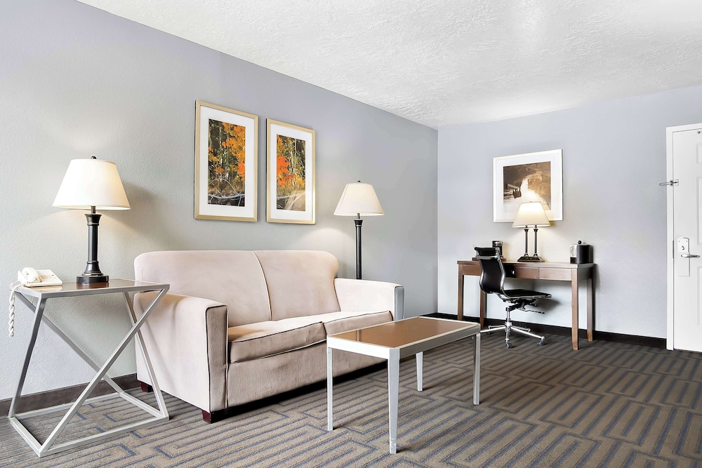 Suite, 1 King Bed, Non Smoking, Refrigerator & Microwave (with Sofabed) photo 3
