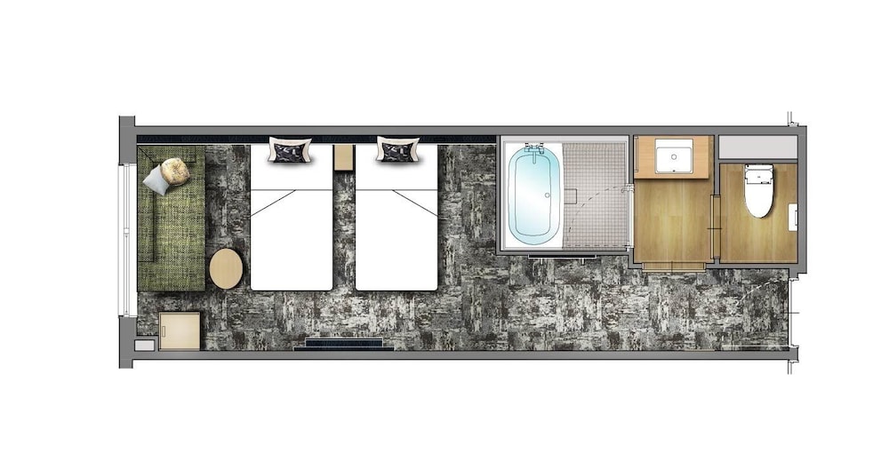 Superior Twin Room with Extra bed, Non Smoking