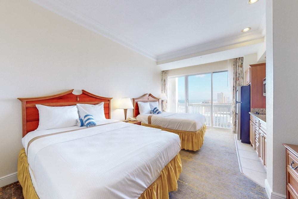 Studio, 2 Queen Beds, Balcony, Ocean View (Daytona Beach Resort 1404)
