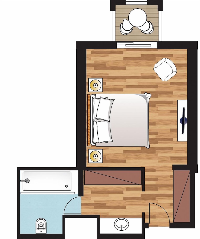 Deluxe Guestroom Side Sea View