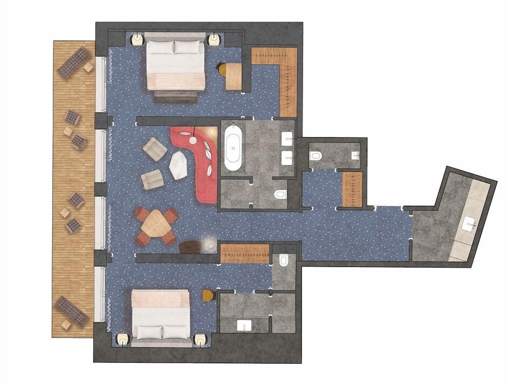 Suite Deluxe, 2 chambres