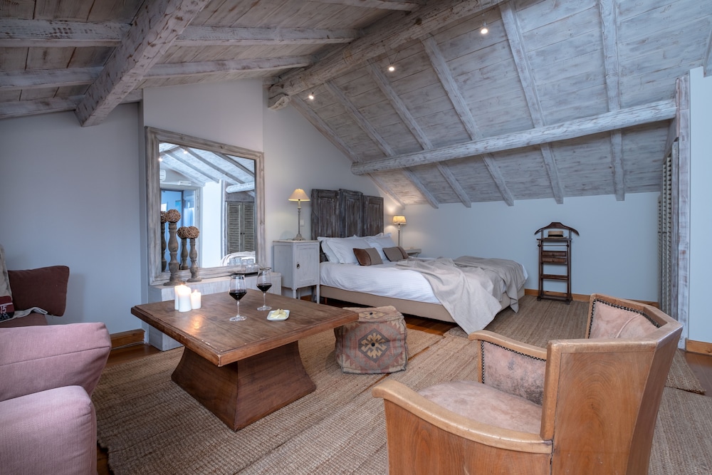 Deluxe Suite, Balcony - Attic (Adiandi Building, 3rd floor, stair access only)