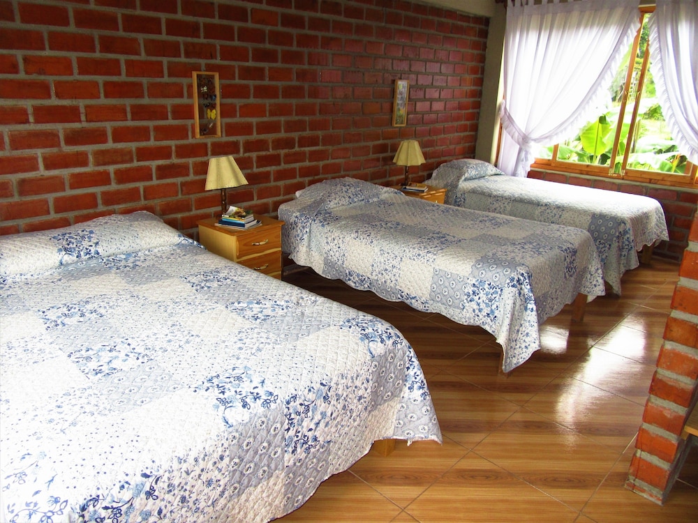 Basic Triple Room, Garden View
