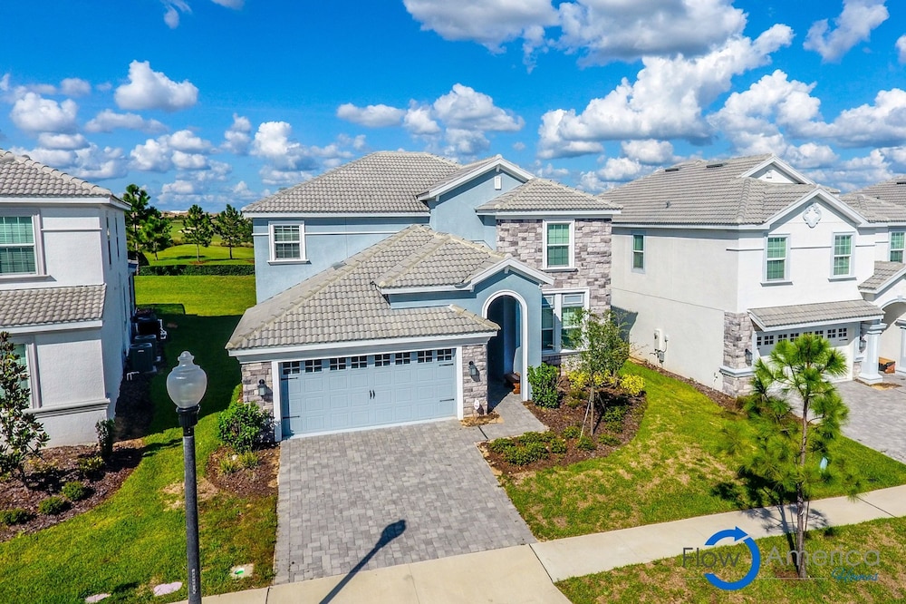 Fancy Family Home at Championsgate Chg101, Billede 73