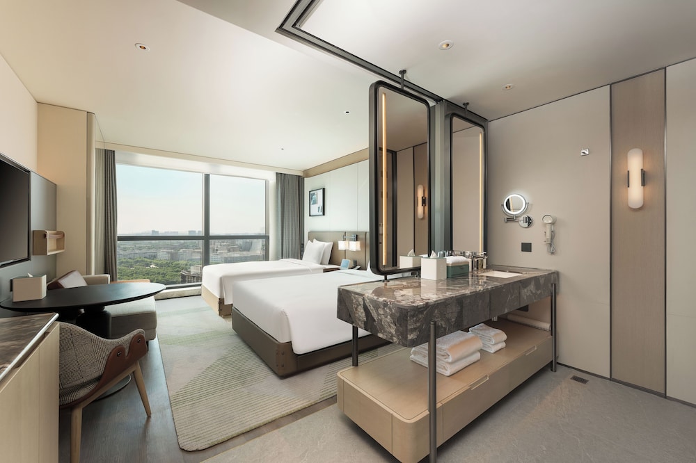 Standard Room, 2 Double Beds, City View