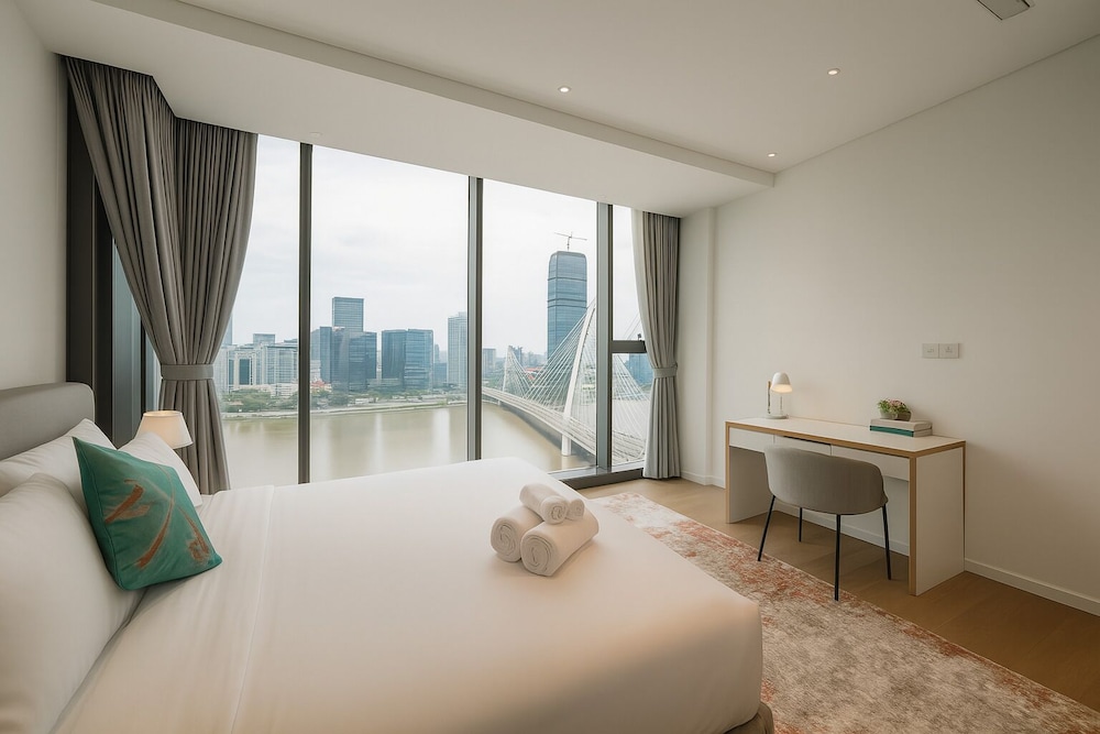 Luxury Apartment, 3 Bedrooms, Balcony, City View