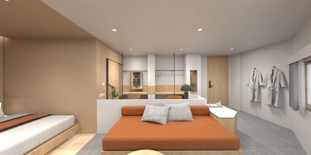 Deluxe Quadruple Room, Multiple Beds, Non Smoking, City View photo 2