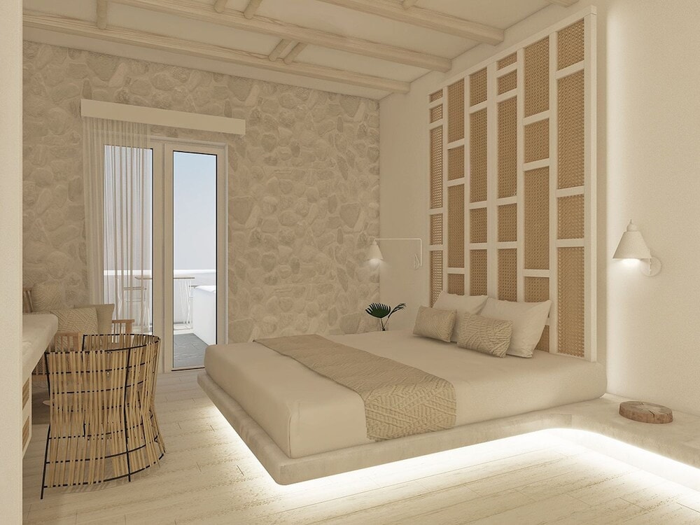 Executive Suite with Outdoor Hot Tub and Sea View