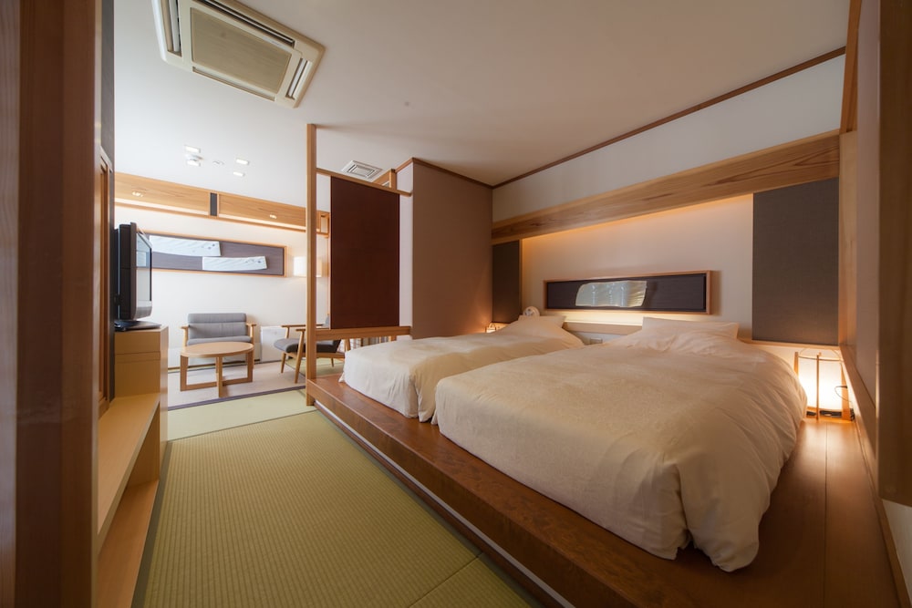 Japanese Modern Room with Private Hot Springs, "Theme: WATER FLOW," Non Smoking 37 ㎡【4F】 photo 1