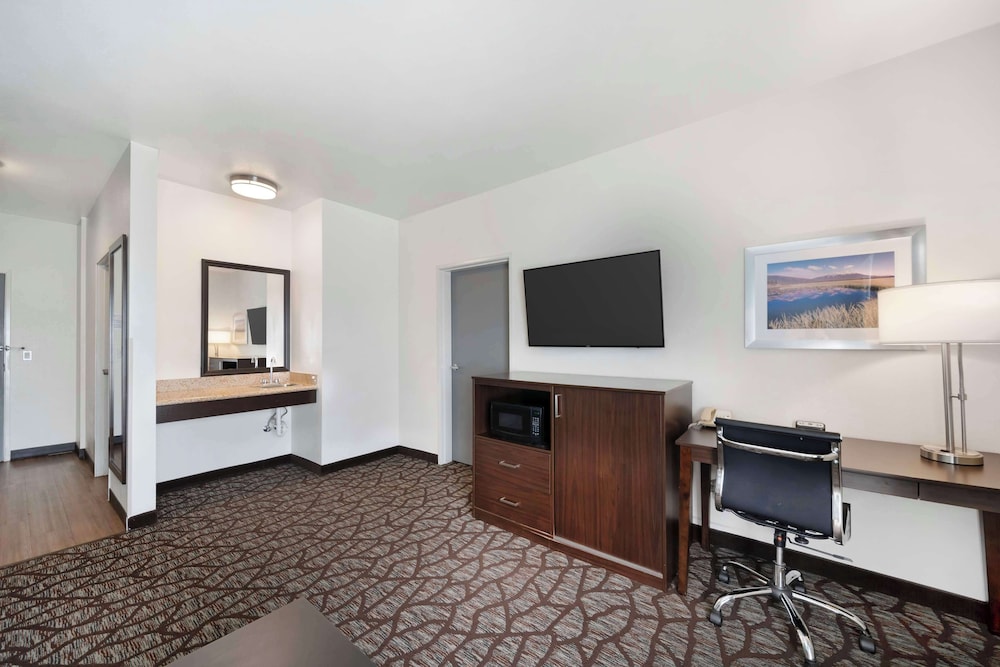 Suite, 1 King Bed, Non Smoking, Refrigerator & Microwave - Photo 5