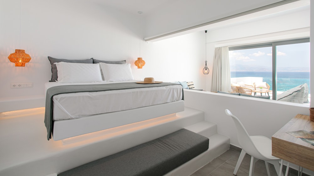 Suite Deluxe, bain à remous, en front de plage