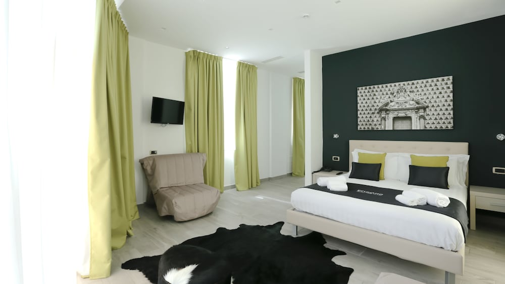 Deluxe Double Room, Terrace, City View