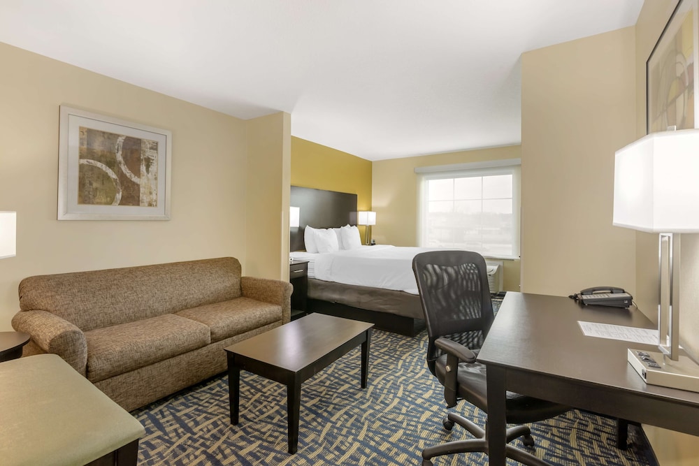 Suite, 1 King Bed, Non Smoking, Refrigerator & Microwave - Photo 1