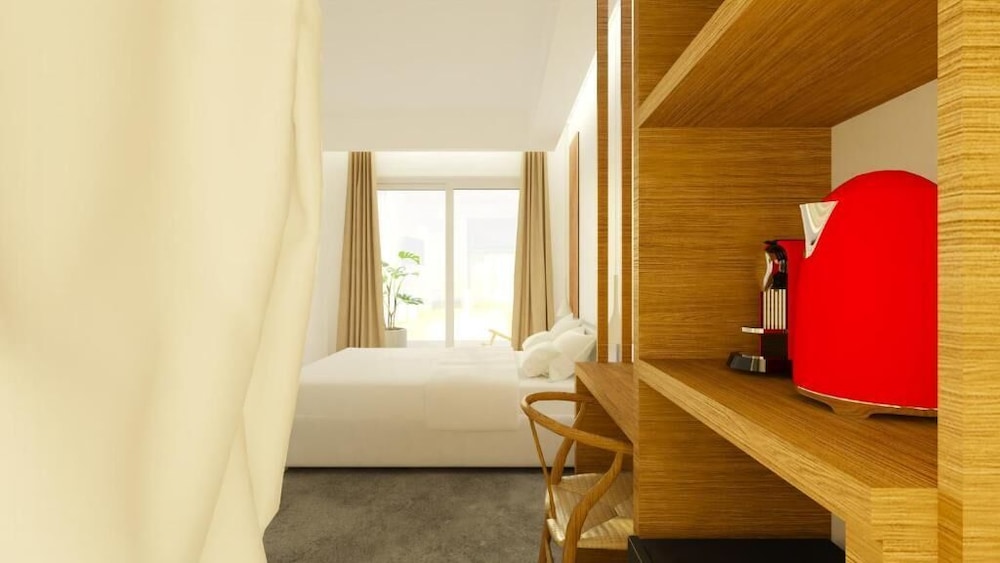 Deluxe Double Room with Balcony and Pontikonisi island view photo 3