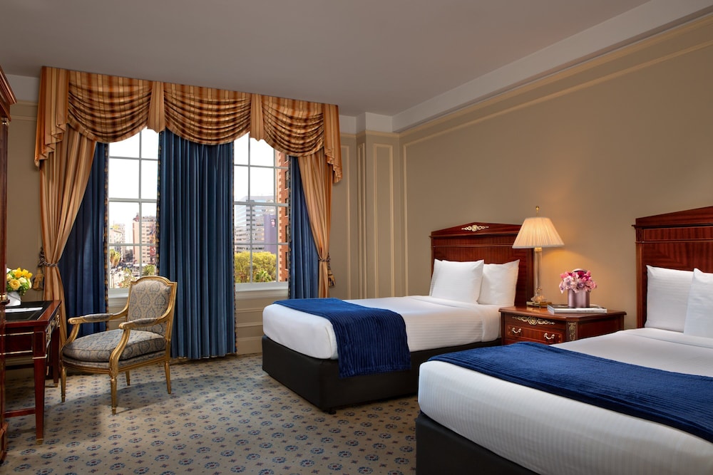 Club Room, 2 Double Beds with Lounge Access