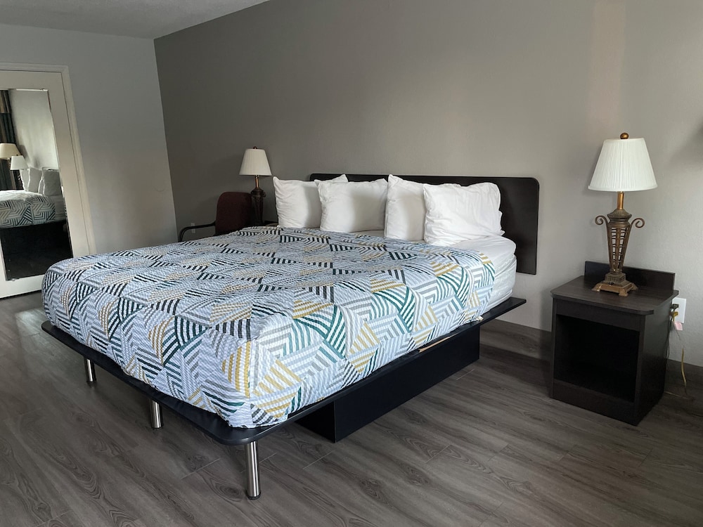 Deluxe Room, 1 King Bed, Non Smoking, Refrigerator & Microwave - Photo 2