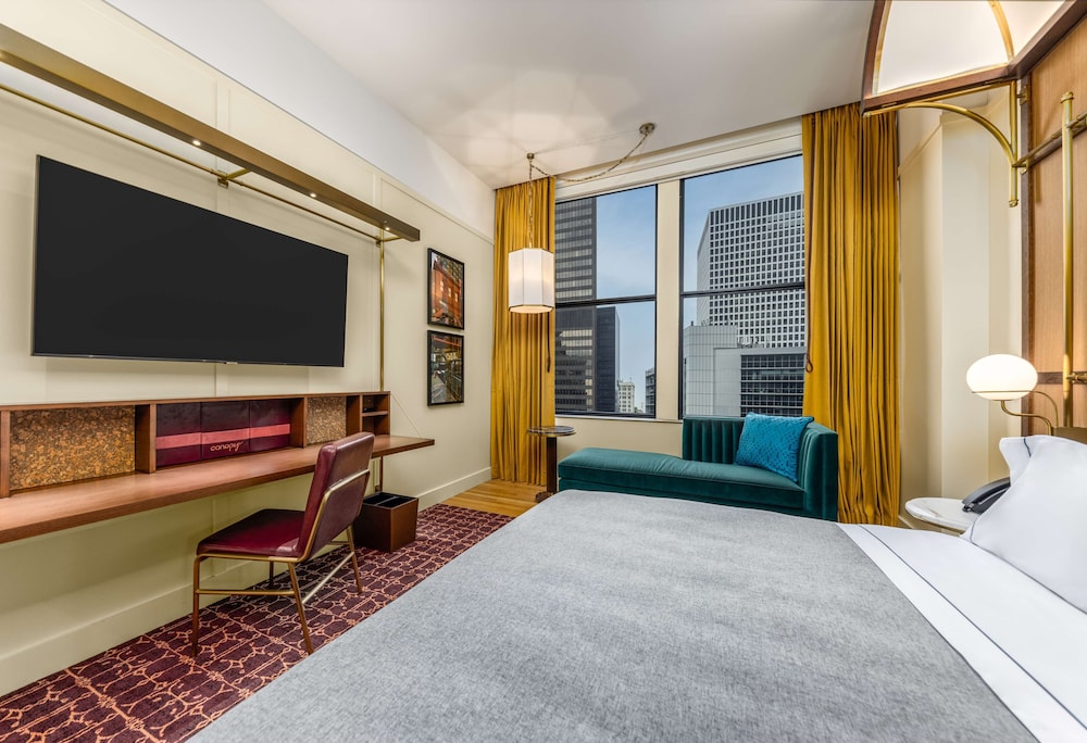 Room, 1 King Bed, Accessible (Mobility & Hearing, 3x3 Shower) at Canopy By Hilton Chicago Central Loop in Chicago