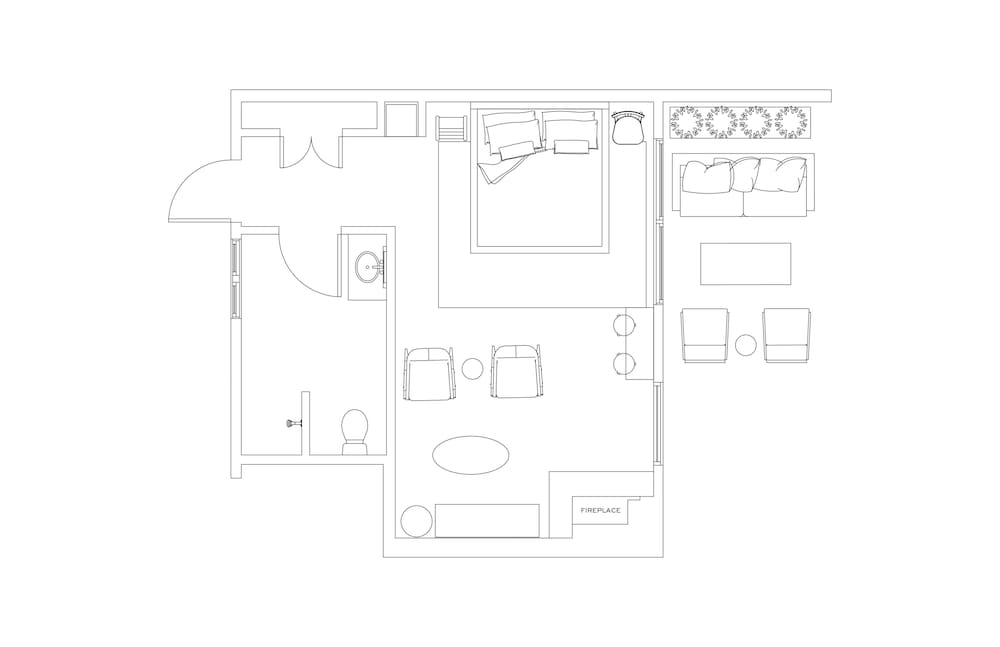 King Jr Suite w/ Fireplace, Accessible photo 1