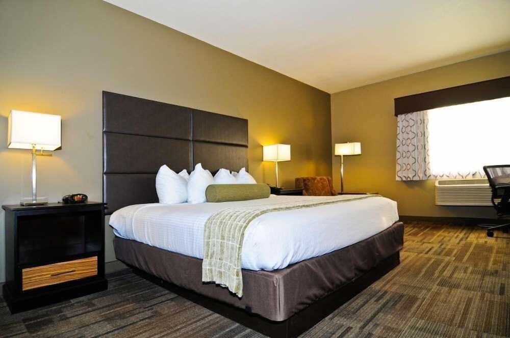Standard Room, 1 King Bed, Non Smoking, Refrigerator & Microwave photo 1