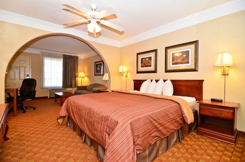 Standard Suite, 1 King Bed, Non Smoking, Refrigerator & Microwave photo 3