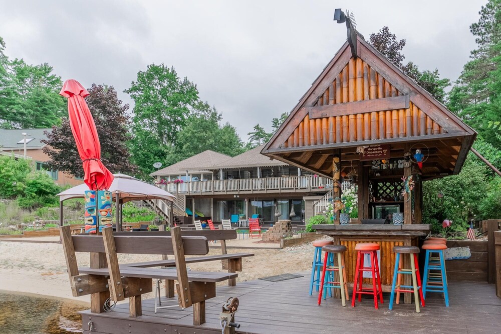 Lakehouse w Privat Strand Bar Lg Dæk Dock, Billede 36