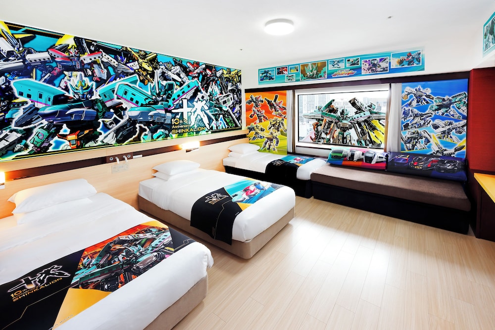 Shinkansen Robot SHINKALION Japanese Anime collaboration room (3 adults,1 bed for age 7+)Non Smoking
