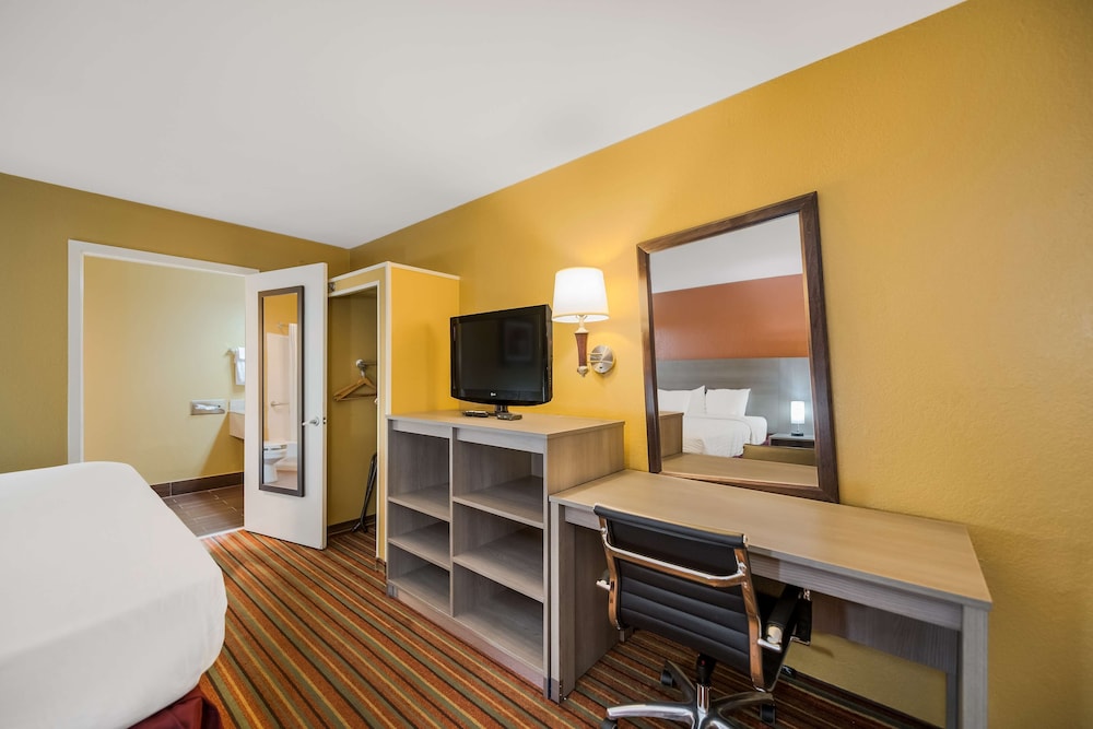 Standard Room, 1 King Bed, Smoking, Refrigerator & Microwave - Photo 3