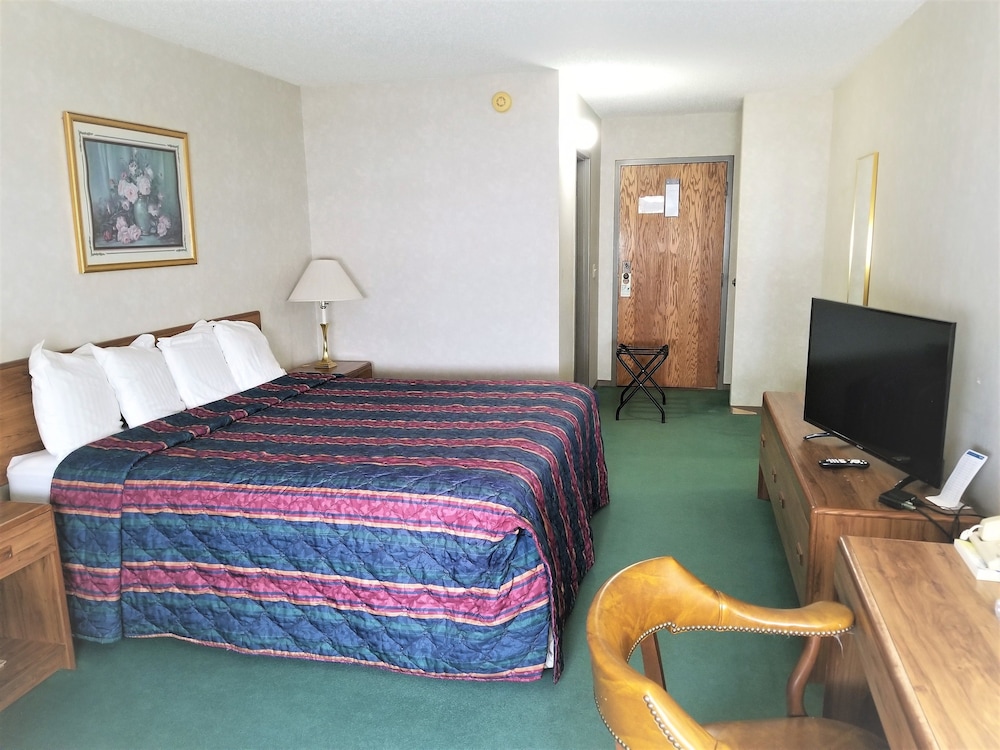 Deluxe Single Room, 1 King Bed, Refrigerator & Microwave photo 1